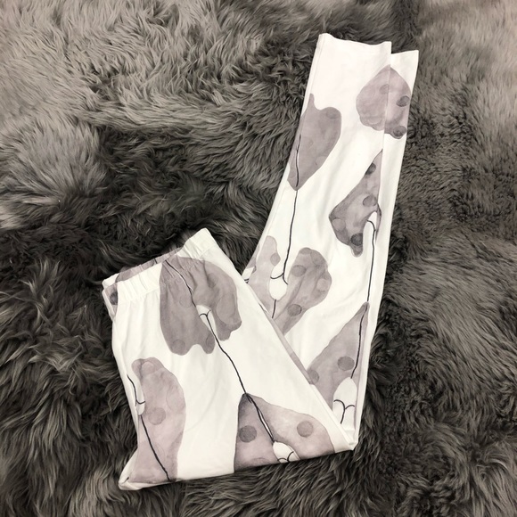 Grizas Pants - Grizas | Women's Leggings | Grey and White